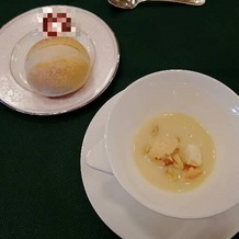 奈良ホテルの画像｜パン、ポタージュスープ