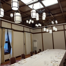 奈良ホテルの画像｜桐の間その1
菊の間に比べると天井は低め