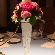 ホテルブリランテ武蔵野の画像｜テーブルのお花アップで