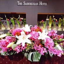 ＴＨＥ ＳＡＩＨＯＫＵＫＡＮ ＨＯＴＥＬ（長野ホテル 犀北館）の画像｜お花の演出がおしゃれ