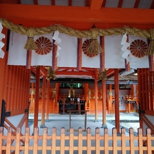 大原野神社の画像｜奥が色をおこなう本殿