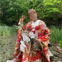 響 風庭 赤坂（HIBIKI）の画像｜庭と色打掛