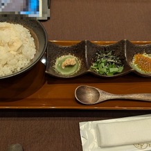 響 風庭 赤坂（HIBIKI）の画像｜ブライダルフェア、試食（お茶漬け）