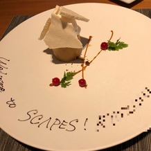 SCAPES THE SUITE（スケープス ザ スィート）の画像｜フェア料理のデザート