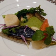 アーカンジェル迎賓館　仙台の画像｜試食の魚料理です。
美味しかったですが
感動するほどの品質ではなかったです。