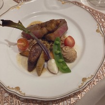 アーカンジェル迎賓館　仙台の画像｜ブライダルフェアで試食させていただいた、お肉の料理です。