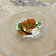 アーセンティア迎賓館　高崎の画像｜[試食会レポ] 前菜1 サツマイモとイクラとバター