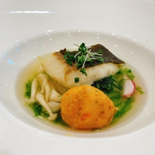 アーセンティア迎賓館　高崎の画像｜[試食会レポ] お魚料理 白身魚のスープ煮