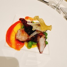 アーヴェリール迎賓館　岡山の画像｜メイン料理の鴨肉です。マグレ鴨のローストです。オレンジソースとの相性がぴったりで美味しかったです。
