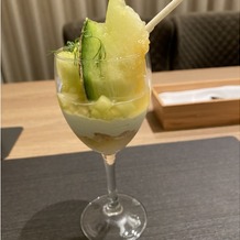 アーヴェリール迎賓館　岡山の画像｜足守メロンのパフェ。