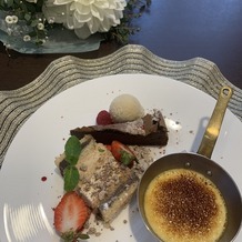 アーフェリーク迎賓館　小倉の画像｜クリームブリュレはその場で焼いてくれました！