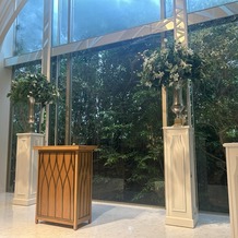 アーセンティア迎賓館　浜松の画像｜森を感じることができるチャペルです