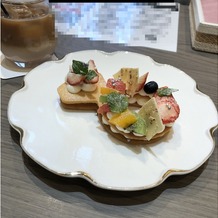 アーフェリーク迎賓館 大阪の画像｜来てすぐに出してもらったデザートプレート