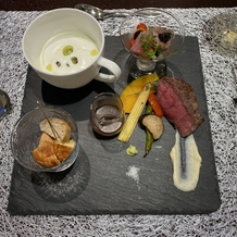 ベイサイド迎賓館　静岡の画像｜地域の食材を使ったりこだわりの食材を取り入れることもできるとのことでした。