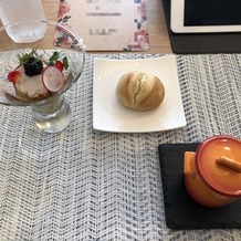 コットンハーバークラブ　横浜の画像｜試食会
前菜、パン、スープ