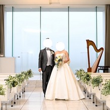 コットンハーバークラブ　横浜の画像｜結婚式本番での写真です