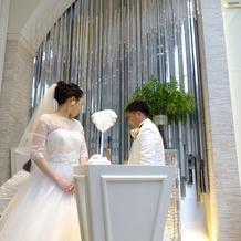 アーククラブ迎賓館　福山の画像｜結婚証明書の記載台