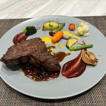 ベイサイド迎賓館　長崎の画像｜試食会のステーキ