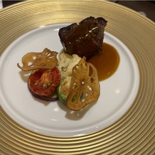 ＡＱＵＡ　ＧＡＲＤＥＮ　ＴＥＲＲＡＣＥ（アクアガーデンテラス）の画像｜試食会のステーキ美味しかった～