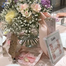 ベイサイド迎賓館　松山の画像｜卓上装花