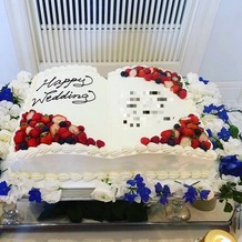 アクアテラス迎賓館　大津の画像｜ウエディングケーキ