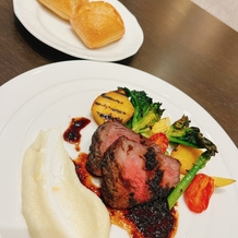 ヒルサイドクラブ迎賓館　札幌の画像｜試食させていただいた。メインディッシュ。とても美味しかったです！