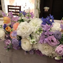 ヒルサイドクラブ迎賓館　徳島の画像｜高砂のお花も豪華！