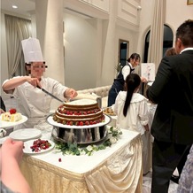アーセンティア迎賓館　静岡の画像｜ウェディングケーキ(デザートビュッフェ)