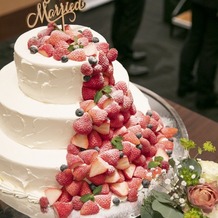 ホテル メルパルク熊本の画像｜自分達のイメージ通りのウェディングケーキ