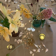 ＭＡＸＩ　ＭＡＮＩＳ（マキシマニス）の画像｜披露宴会場テーブル装花