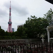 ホテル　メルパルク東京の画像｜屋外チャペル