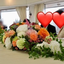 ホテル メルパルクHIROSHIMAの画像｜装花は良いなと思った画像を見ていただき、用意してもらいました。