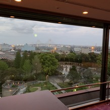 ホテル　メルパルク横浜の画像｜披露宴会場からの景色