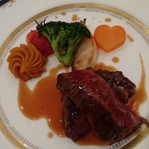 ホテル　メルパルク大阪の画像｜お肉料理、めちゃくちゃ美味しかったです。