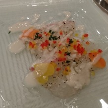 ホテル　メルパルク大阪の画像｜魚。添えてある野菜がハートで可愛い！