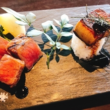 ザ　フナツヤの画像｜牛肉とフォアグラ寿司