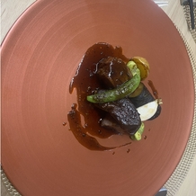 AILE d’ANGE NAGOYA（エルダンジュ ナゴヤ）の画像｜試食のステーキです。フォアグラもあり本当に美味しく彼と感動しました。