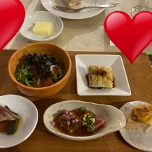 ピエトラ・セレーナの画像｜食べ物は全部美味しかったです。右上のお皿はフォアグラが入っていました。