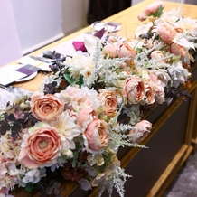 青山フェアリーハウスの画像｜テーブルは造花でも美しく飾れました。