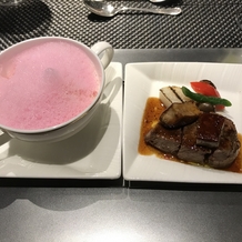 ホテル インターコンチネンタル 東京ベイの画像｜スープ
フィレステーキとフォアグラ