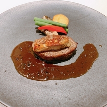 ホテル インターコンチネンタル 東京ベイの画像｜ロッシーニはお肉が柔らかく、フォアグラとも相性がよくとても美味しくいただきました。