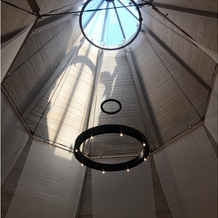 ラ・クラリエールの画像｜チャペルの天井