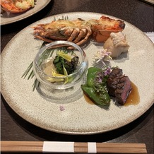 フォーチュン ガーデン 京都（FORTUNE GARDEN KYOTO）の画像｜本日いただいた料理。
どれも主役級で美味しかったです。