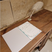 アルモニーアッシュの画像｜結婚証明書(会場準備)