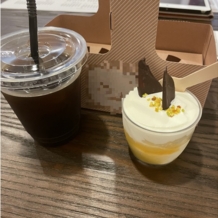 鶴見ノ森　迎賓館の画像｜ピクニックを連想させる食後のデザート