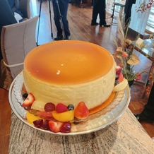 リストランテKubotsuの画像｜巨大ウェディングケーキはインパクトあった