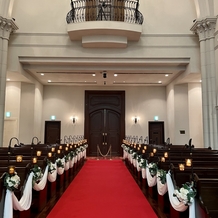 KOBE St.MORGAN CHURCH（神戸セントモルガン教会）の画像｜祭壇側から