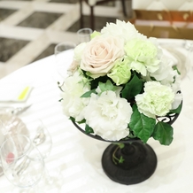 ラグナヴェール名古屋の画像｜テーブルを飾るお花