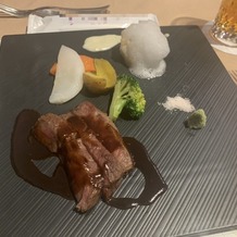 リバースイート京都鴨川迎賓館の画像｜試食会の肉、魚プレート
