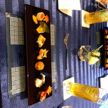 ORIENTAL KYOTO SUZAKU-TEI 朱雀邸（オリエンタル京都朱雀邸）の画像｜秋らしく、とても可愛い前菜です